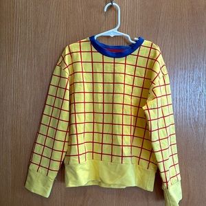 Toy Story Woody themed thin sweatshirt.